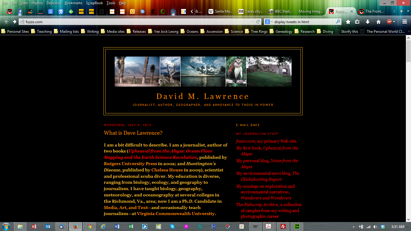 fuzzo.com: The David M. Lawrence home page fuzzo.com: The David M. Lawrence home page